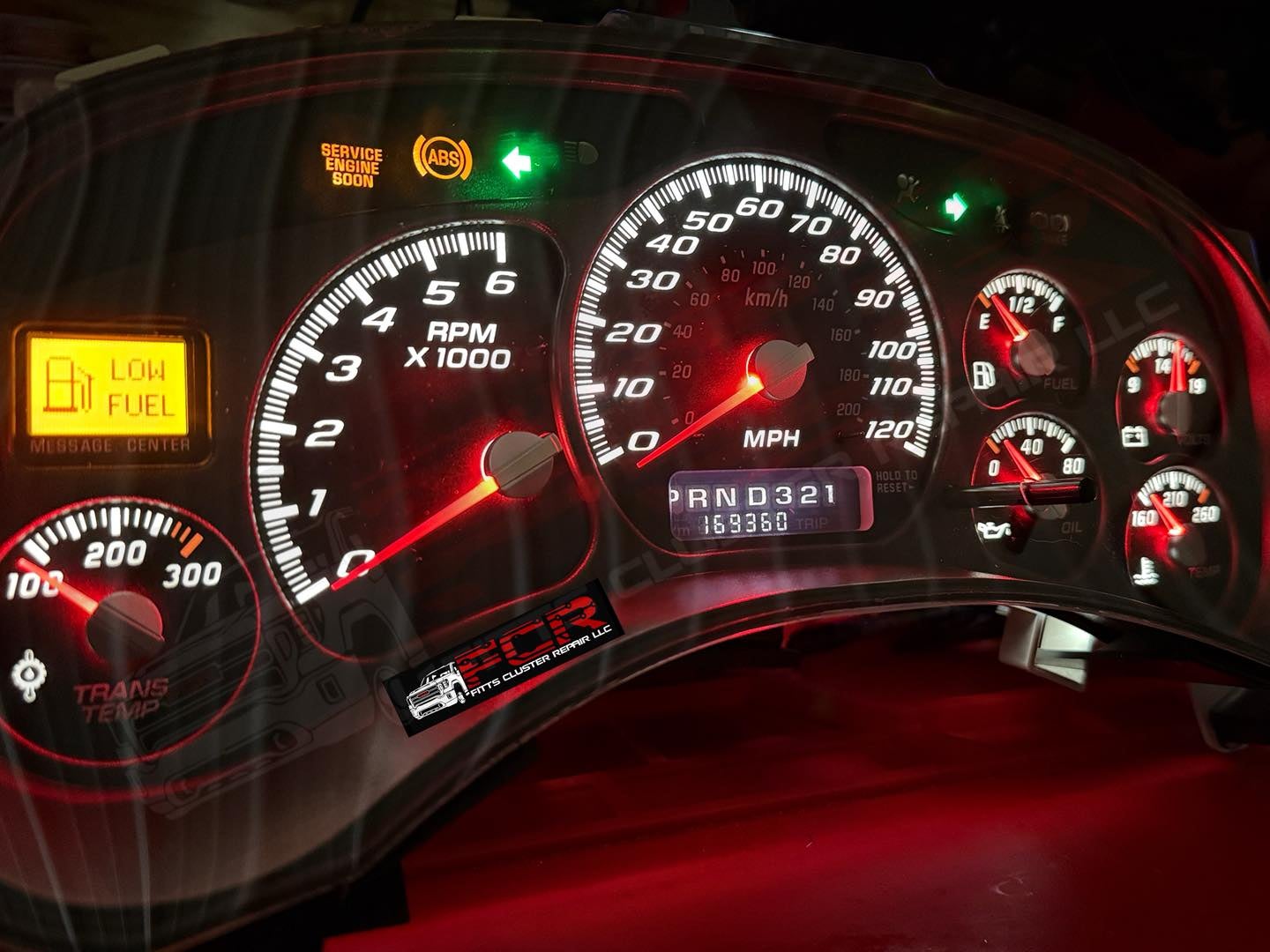 1999-2002 GM Full-size FULL Custom Cluster Build (Ship In Your